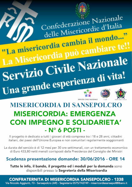 Servizio Civile 2016