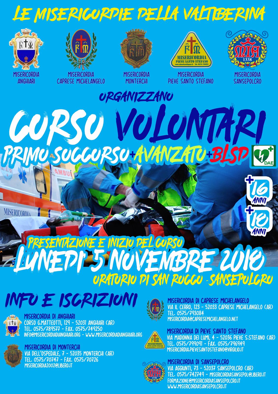 Corso per Volontari