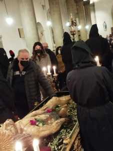 Cristo MOrto in Cattedrale di Sansepolcro