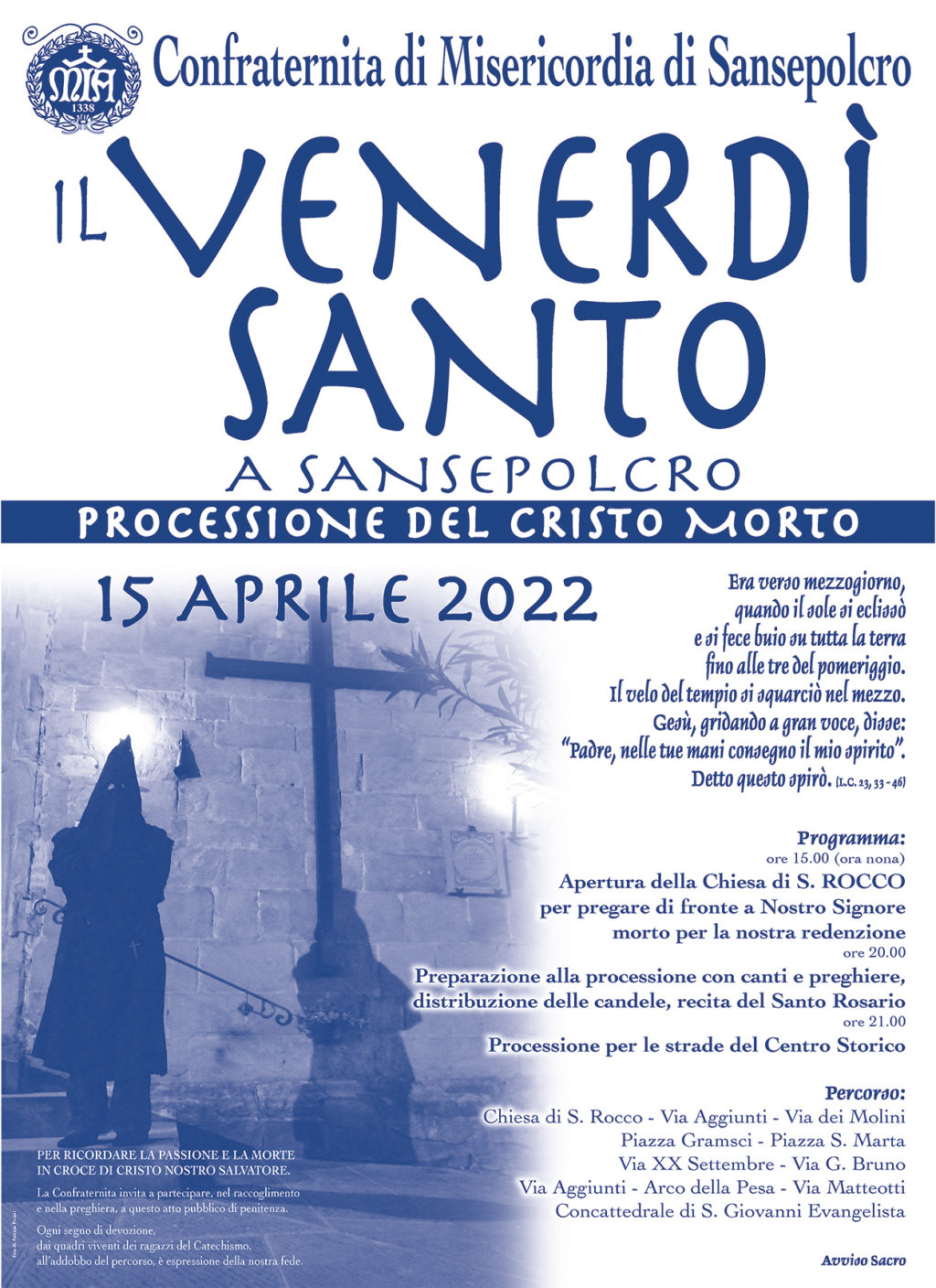 locandina venerdì santo